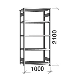 Varastohyllyt sarja 2100Hx1000L