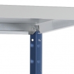 Starter bay 2100x1000x600 200kg/shelf,5 shelves, blue/Zn