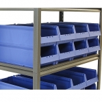 Boltless Shelving 1982x1000x500 with 32 Bins 500x230x150 PPS