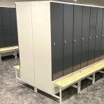 Locker 1x400, 1900x400x545, short door, sep. wall