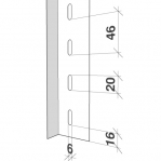 Varastohylly jatko-osa 2295x1000x500 150kg/hyllytaso,6 tasoa ZN Kasten, käytetty