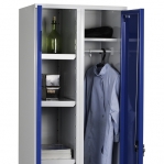 Storage Cabinet with 4 shelves and hanging rod 1900x600x545