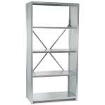 Extension bay 2500x750x600 200kg/shelf,6 shelves