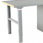 Worktable w. drawer un. 5 draw. 2000x800 mm, vinyl