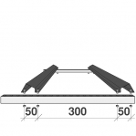 Tire shelf 1000x600