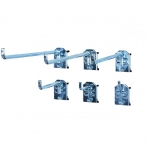 Single hook 100 mm, 3 pcs, ¸ 8 mm