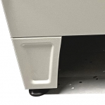 Siivouskaappi 2:lla ovella 1900x900x500 RAL 7035 säätöjalat 115 mm CLICK