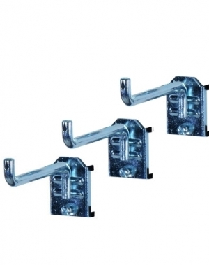 Single hook 100 mm, 3 pcs, ¸ 8 mm