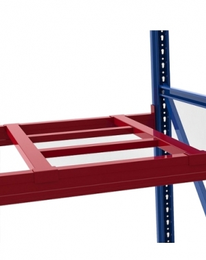 H-pallet support bar W850xD1050mm, 60*40*1,5 w. 2 cross-bars