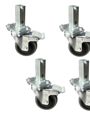 Wheel set for Maxi D=100 With brake