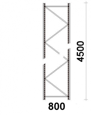 Frame 4500x 800mm