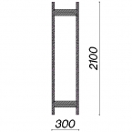 Side frame 2100x300