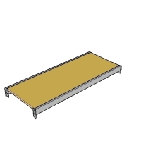 Kuormataso 1950x500/440 kg lastulevytasolla MAXI