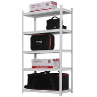 Storage rack 1982x1000x300, 5 levels Light Grey