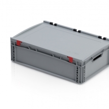 EURO CONTAINERS 600x400x185 mm. With lid