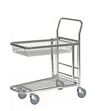 In-Store trolley with basket, 870x530x1010mm