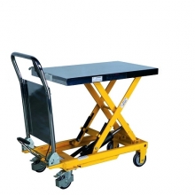 Lifting table with foot pump 700x450 mm 150 kg