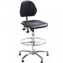 Chair Comfort ESD high with footring